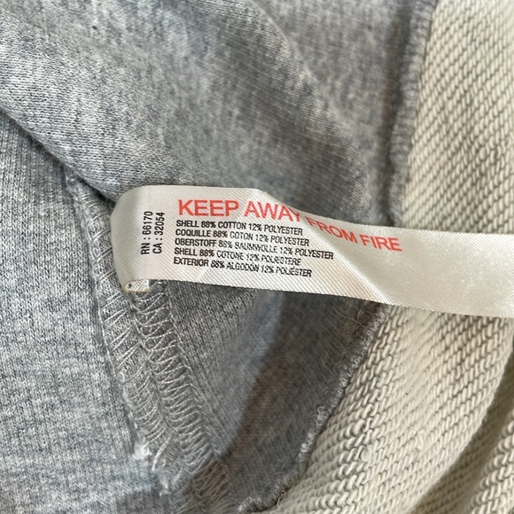 Anthropologie Daily Practice Dress Size XS Gray Hooded EUC - Picture 11 of 11